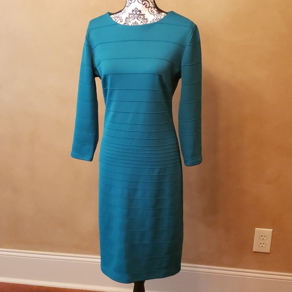 Turquoise New York&Co Petite  Dress